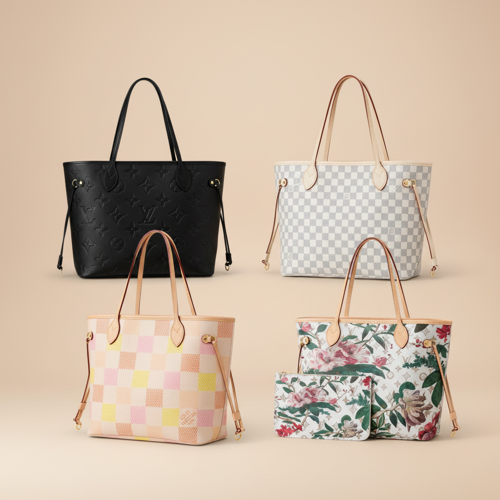 Louis Vuitton Neverful collection product-based hero image