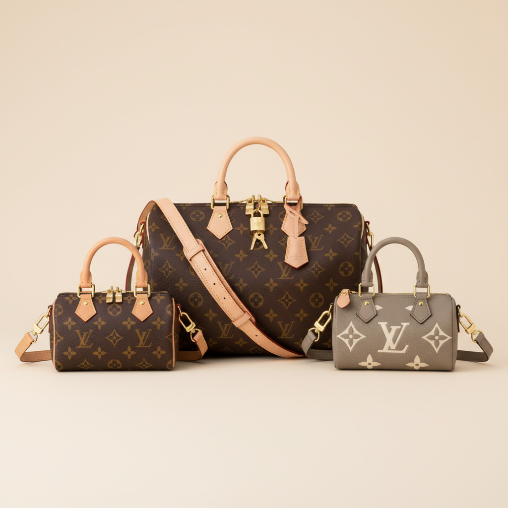 Louis Vuitton Speedy collection product-based hero image