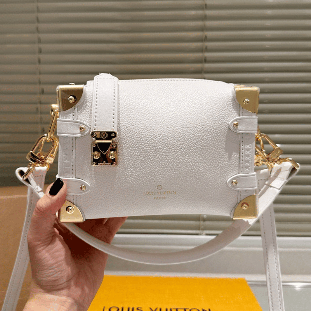 Louis Vuitton Side Trunk Mini Guixiaoling White Box Bag