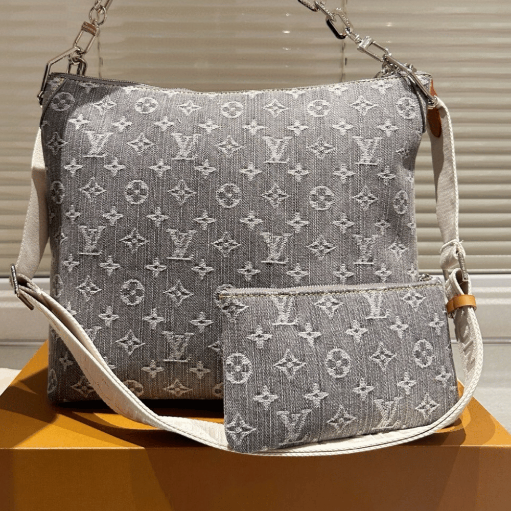 Louis Vuitton Coussin PM Denim Grey 11.8 Inches