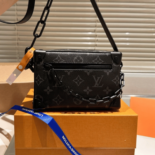 Louis Vuitton Mini Soft Trunk Monogram Eclipse 7.3 Inches M44735