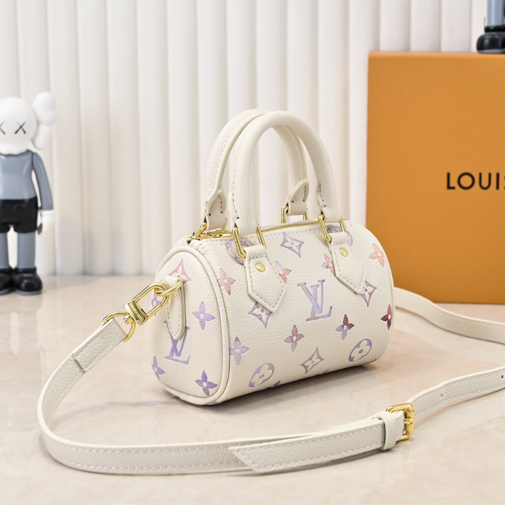 Louis Vuitton Nano Speedy Dream Beige 6.3-Inch M25591