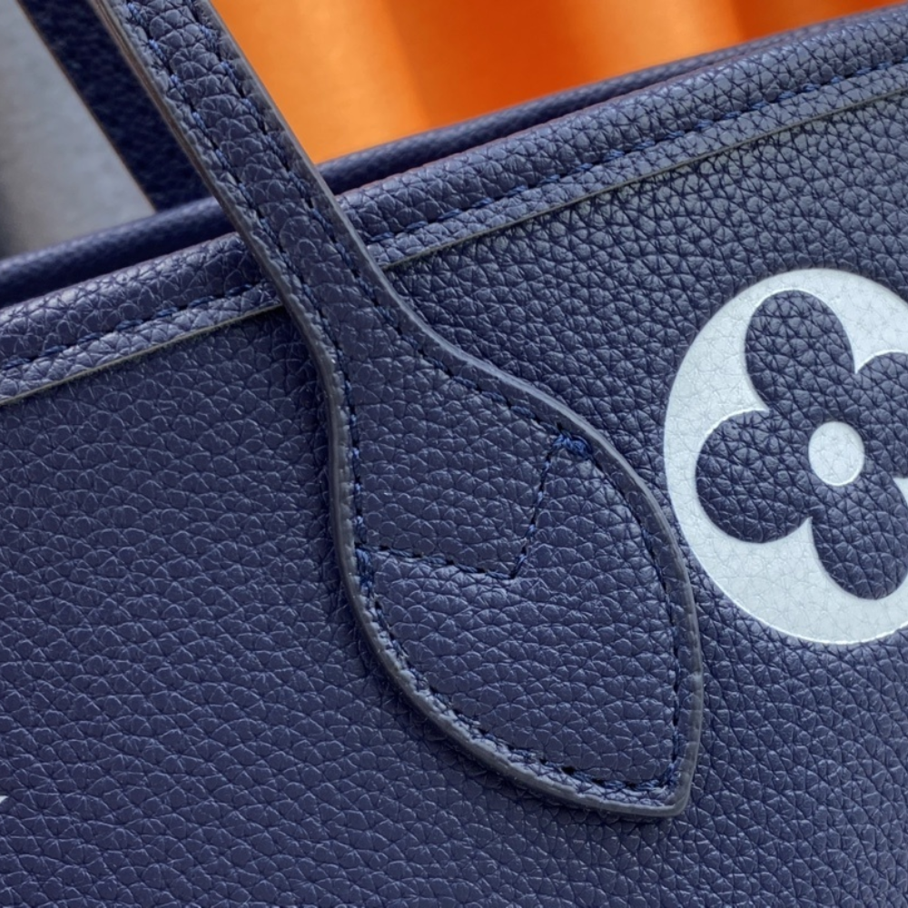 Louis Vuitton Neverfull MM Monogram Blue 12.2 Inches M46514