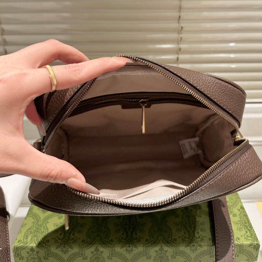 Gucci Ophidia Gg Small Messenger Bag Beige 9.4 Inches