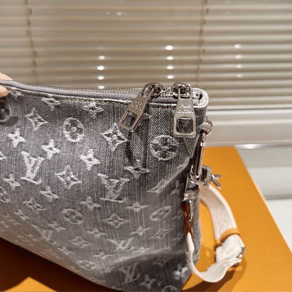 Louis Vuitton Coussin PM Denim Grey 11.8 Inches