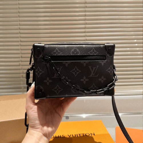 Louis Vuitton Mini Soft Trunk Monogram Eclipse 7.3 Inches M44735