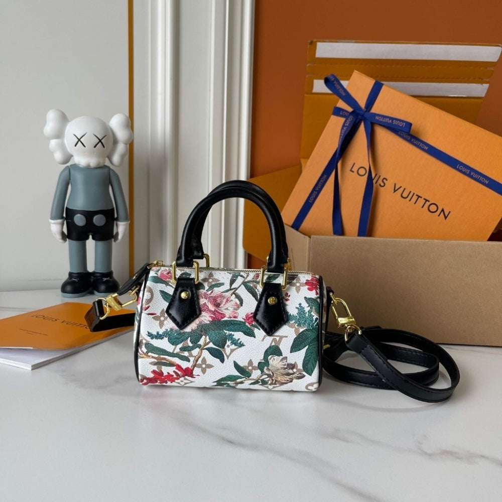 Louis Vuitton Nano Speedy Monogram Dune M29149 6.3 Inches