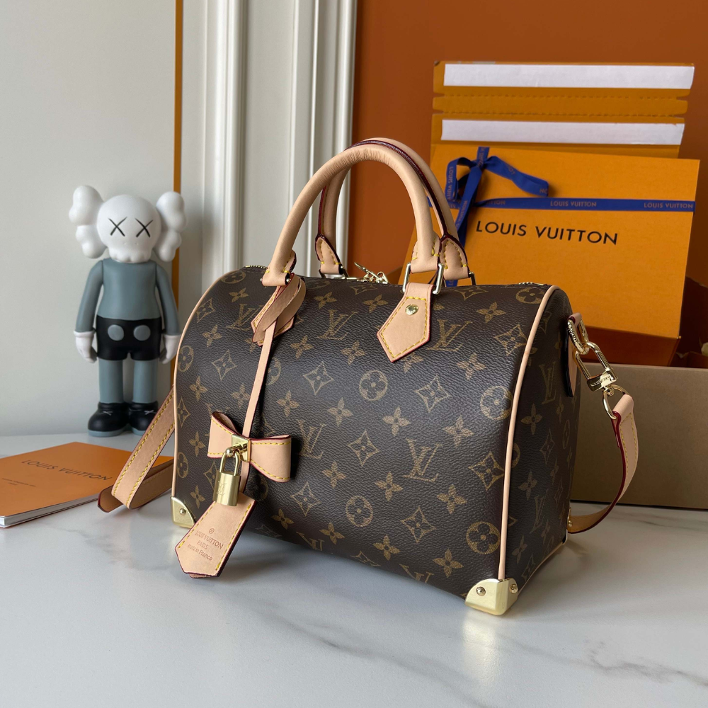 Louis Vuitton Speedy Bandoulière 25 Bag Brown 9.8 Inches M46977