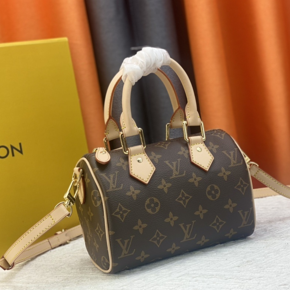 Louis Vuitton Speedy Bandouilière 20 Brown 8.1 Inches M46234