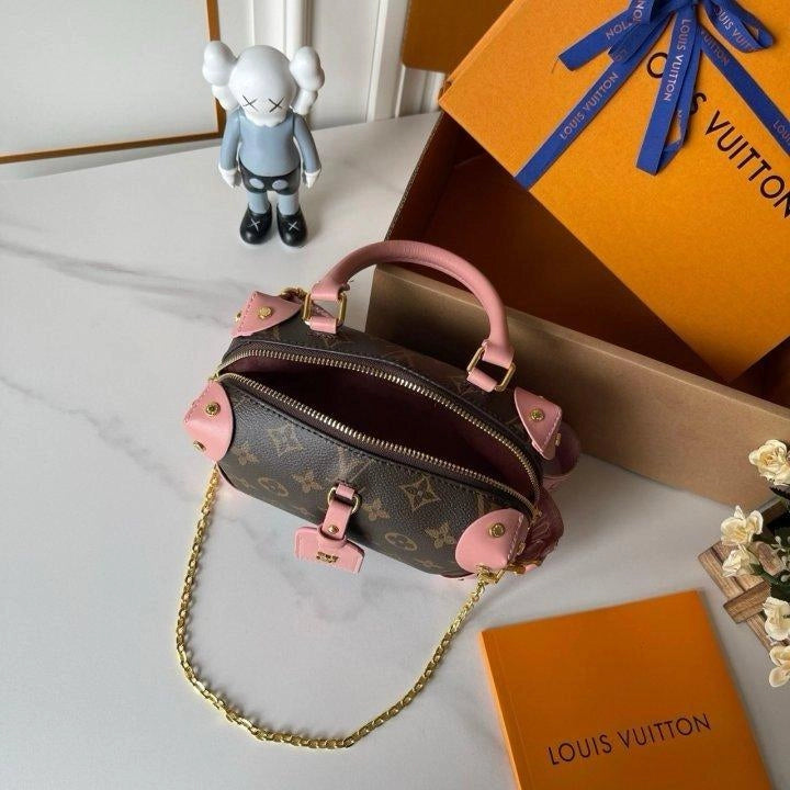 Louis Vuitton Soft Trunk Mini Monogram Pink, 7.9 in