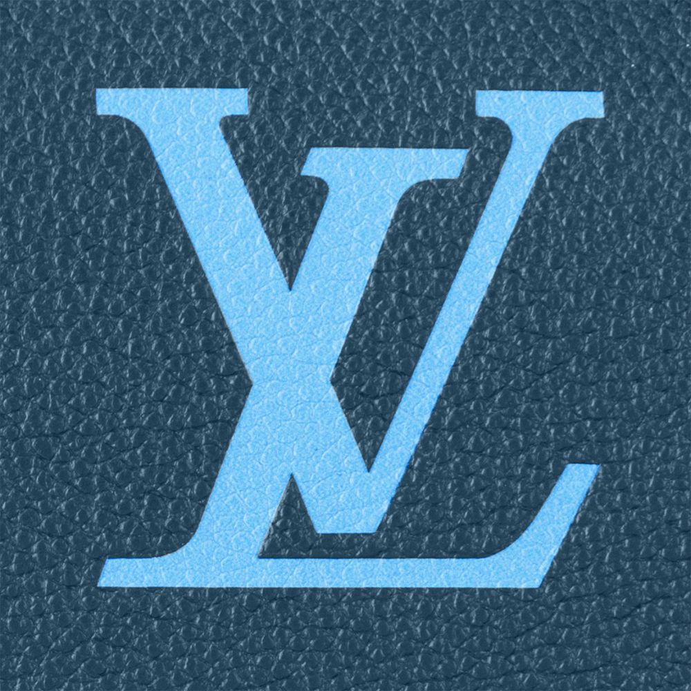 Louis Vuitton Speedy Bandouilière 20 Blue 8.1 Inches M46517