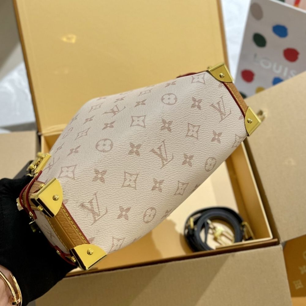 Louis Vuitton Side Trunk MM Monogram Dune 9.3 Inches M46907