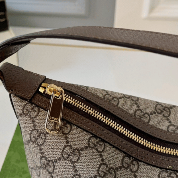Gucci Ophidia Mini Hobo Bag Beige 7 Inches