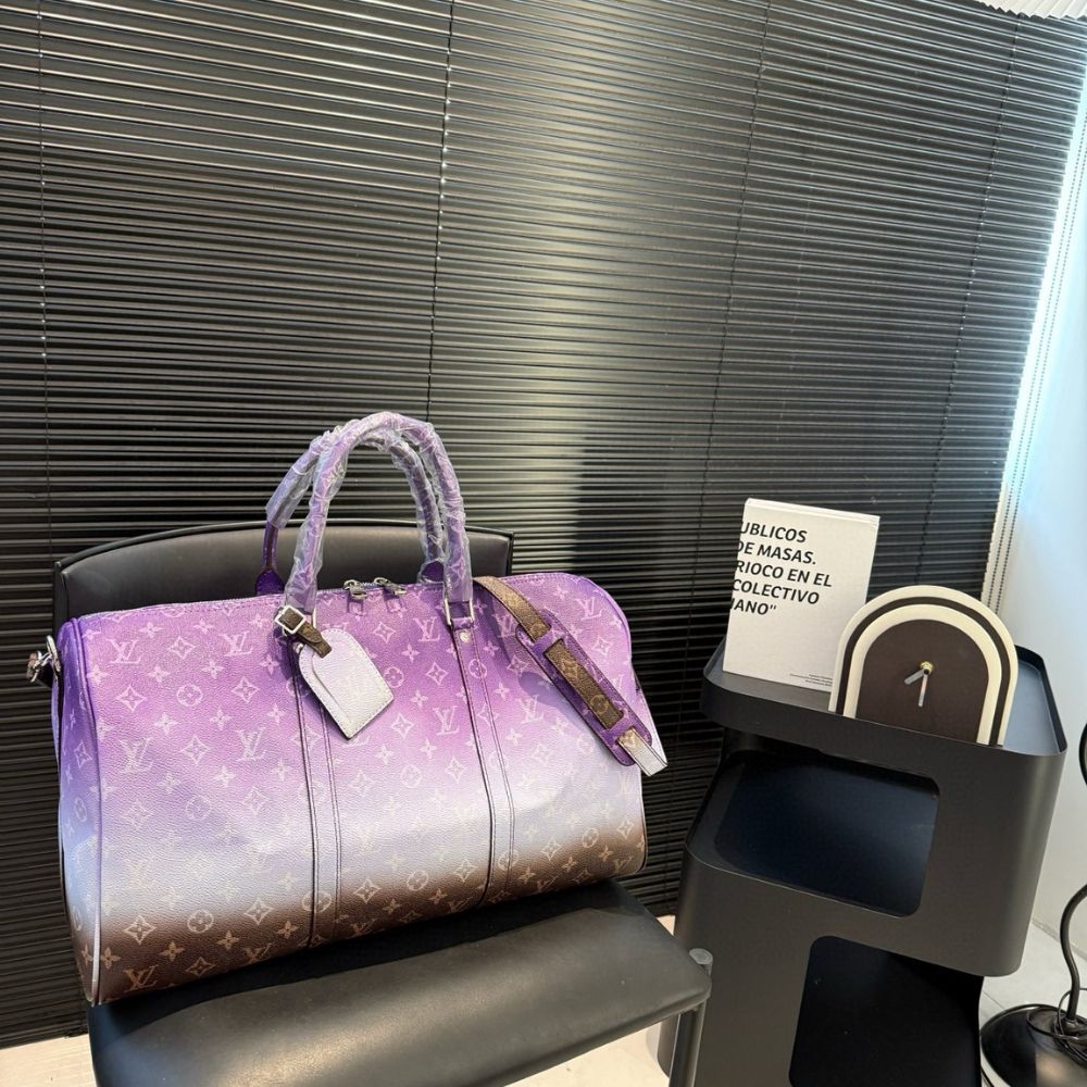 Louis Vuitton Keepall Bandoulière 45 Sunrise Pastel 17.7 Inches