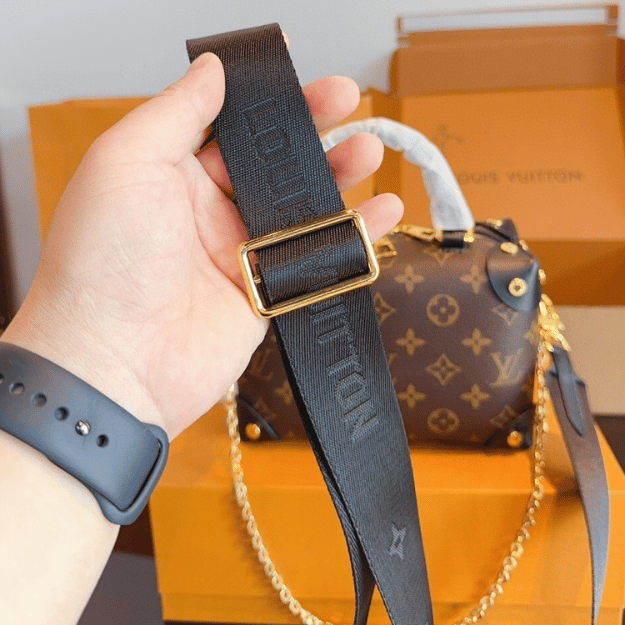 Louis Vuitton Soft Trunk Mini Black Monogram Crossbody Bag