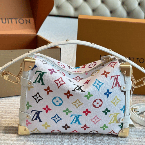 Louis Vuitton X Takashi Murakami Side Trunk Mm Multicolor 9.3 Inches M14046
