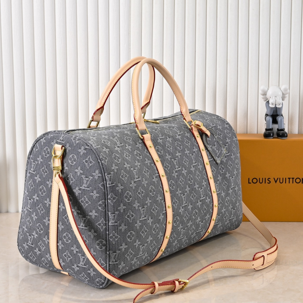 Louis Vuitton Keepall Bandoulière 50 Travel Bag M25334