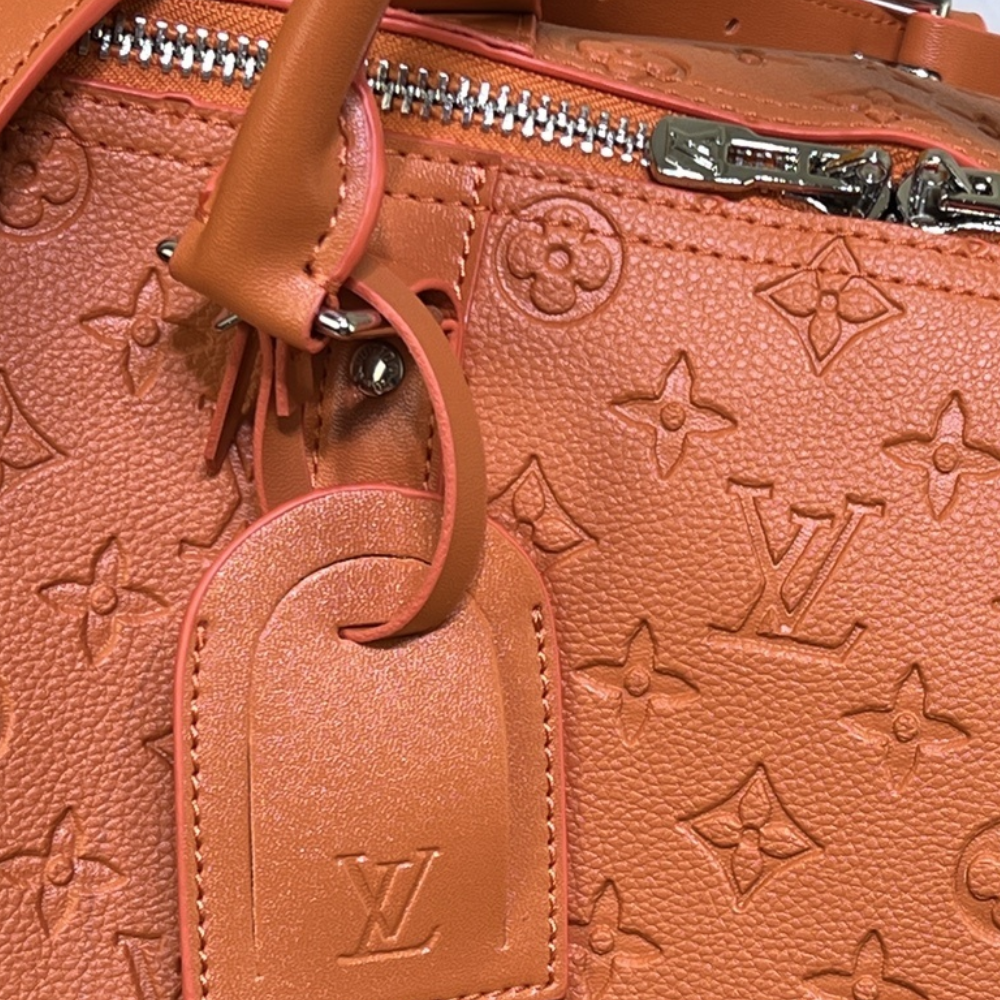 Louis Vuitton Keepall Bandoulière 50 Bag Orange 19.7 Inches M20963