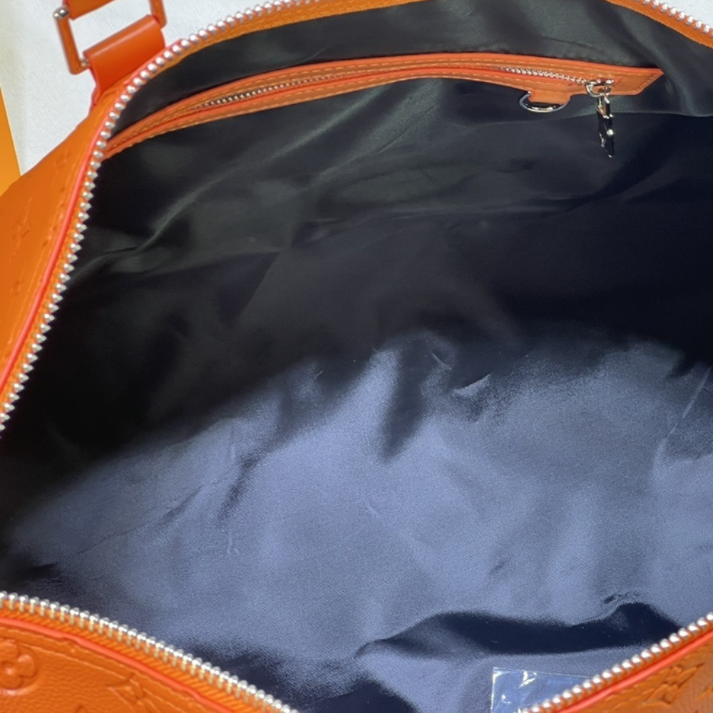 Louis Vuitton Keepall Bandoulière 50 Bag Orange 19.7 Inches M20963