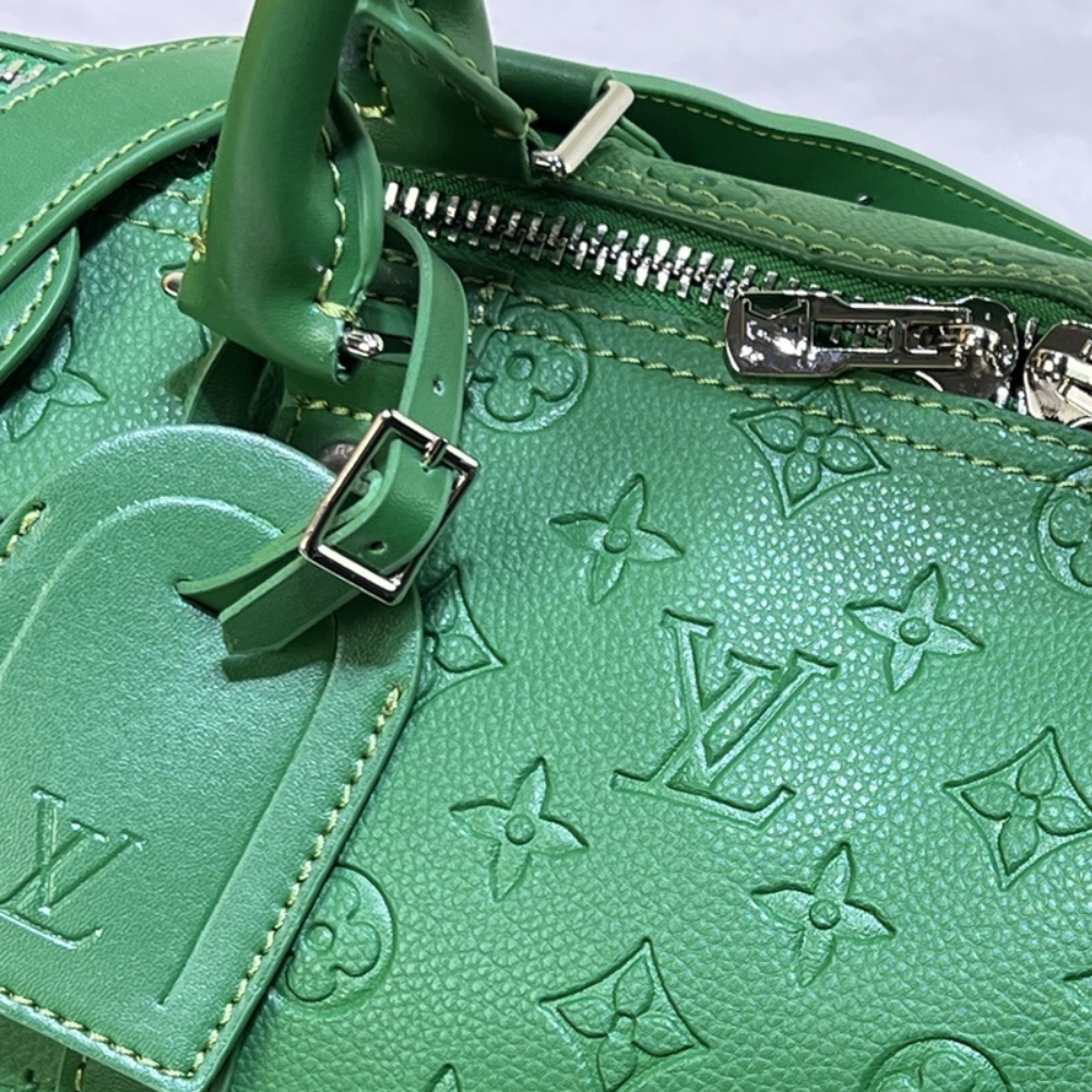 Louis Vuitton Keepall Bandoulière 50 Bag Green 19.7 Inches M23751