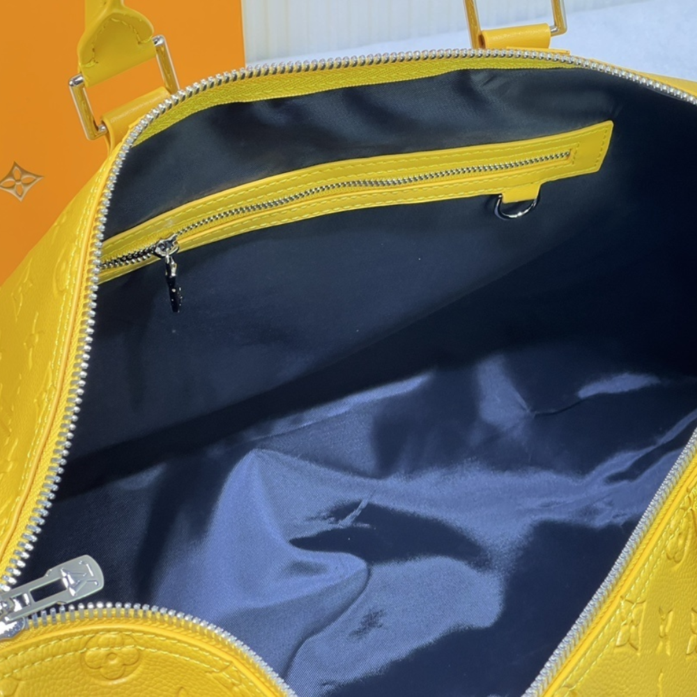 Louis Vuitton Keepall Bandoulière 50 Bag Yellow 19.7 Inches M23748