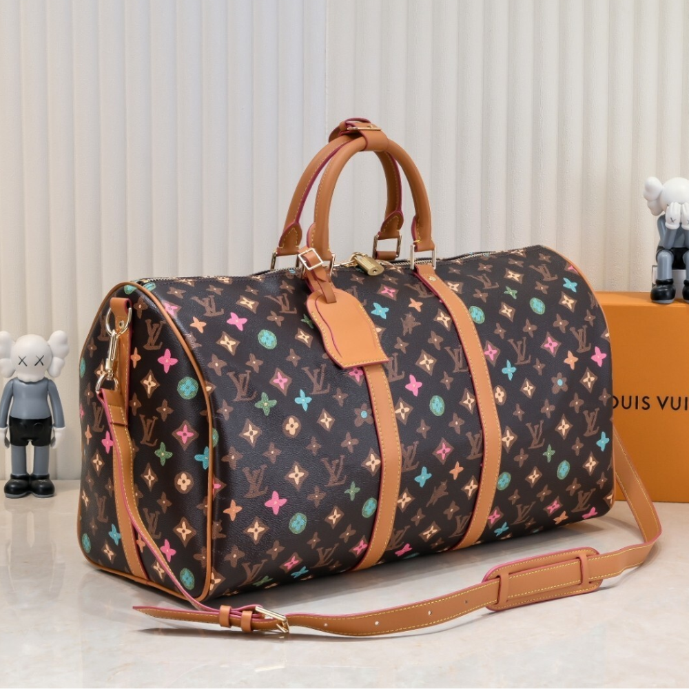 Louis Vuitton Keepall Bandoulière 50 Bag Brown 19.7 Inches M24901