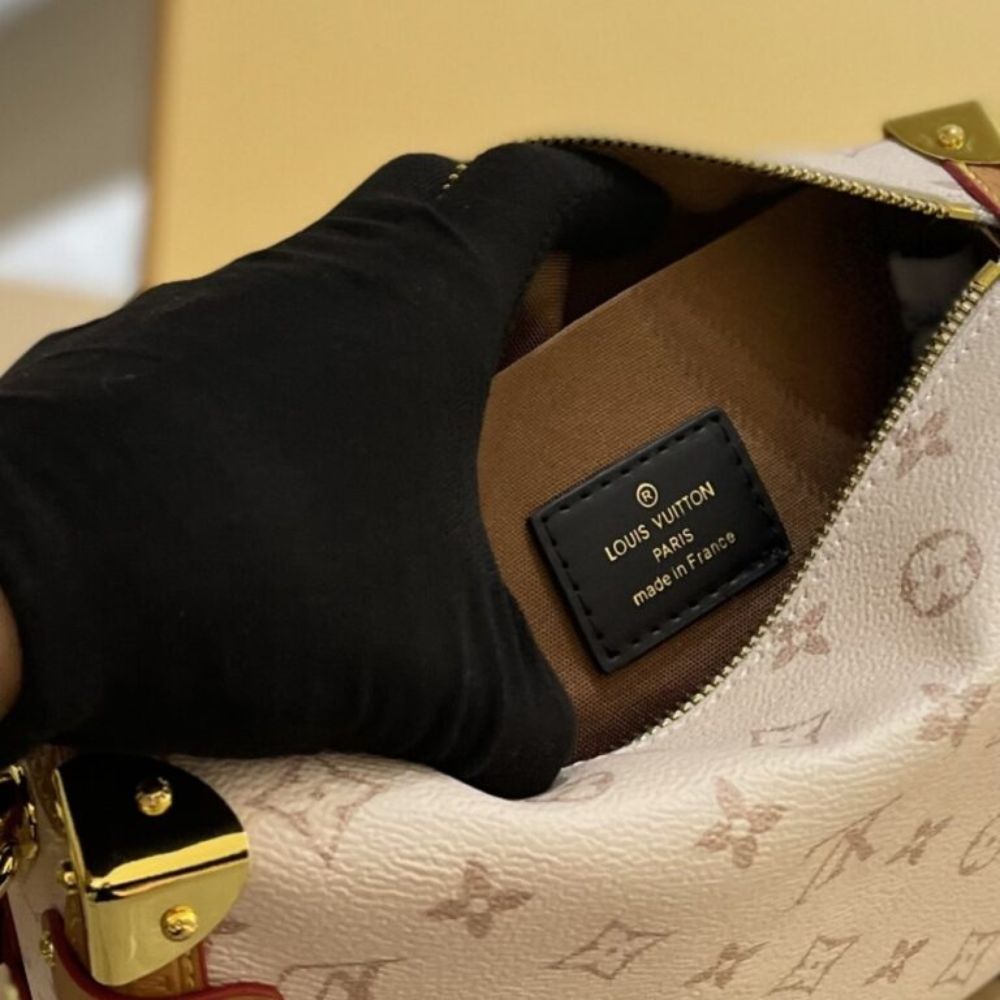 Louis Vuitton Side Trunk MM Monogram Dune 9.3 Inches M46907