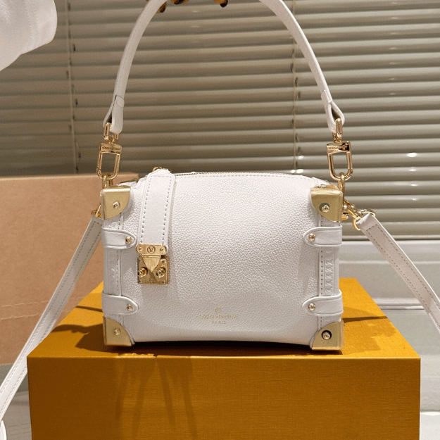 Louis Vuitton Side Trunk Mini Guixiaoling White Box Bag