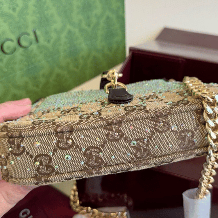 Gucci Jackie Notte Mini Bag Beige 7.7 Inches 782889 FAD1Z 2541