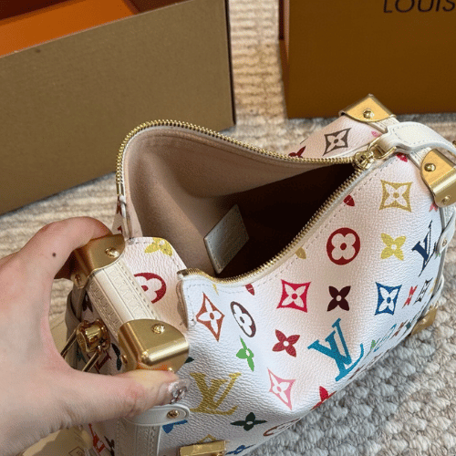 Louis Vuitton X Takashi Murakami Side Trunk Mm Multicolor 9.3 Inches M14046