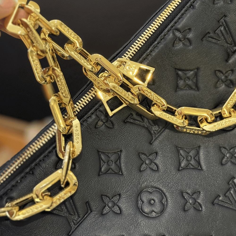 Louis Vuitton Coussin Hobo MM Black 15 Inches M12068