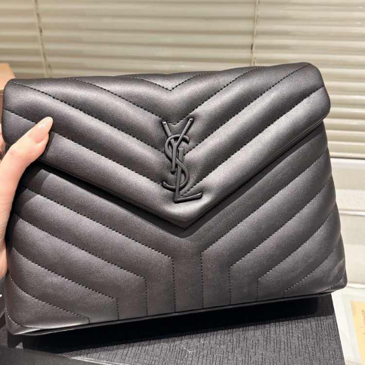 Saint Laurent Loulou Bag Black 11.8 Inches