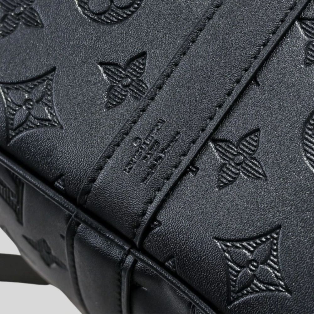 Louis Vuitton Keepall Bandoulière 50 Monogram Shadow 19.7 Inches LV M44810
