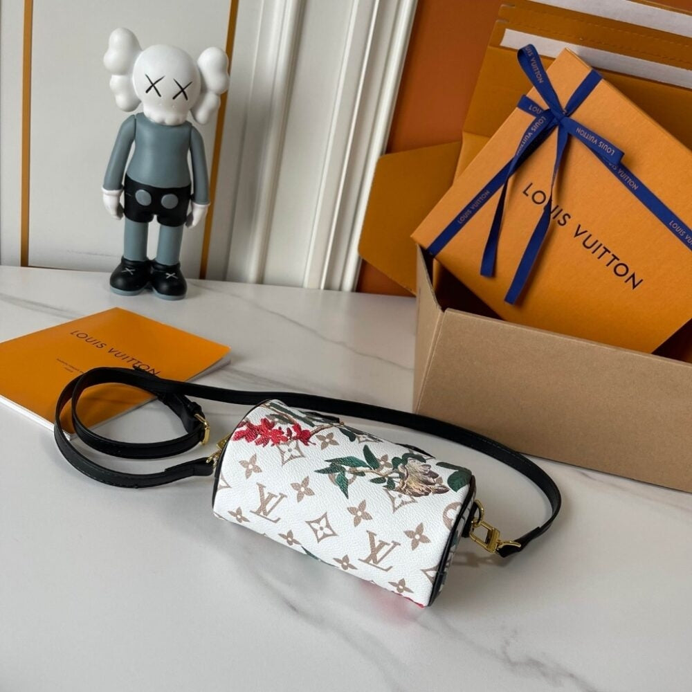 Louis Vuitton Nano Speedy Monogram Dune M29149 6.3 Inches