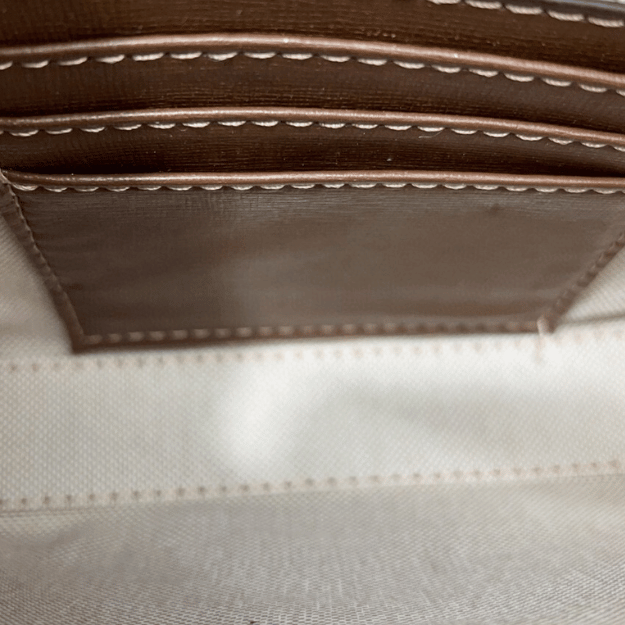 Gucci Gg Supreme Mini Messenger Bag Beige 6.7 Inches