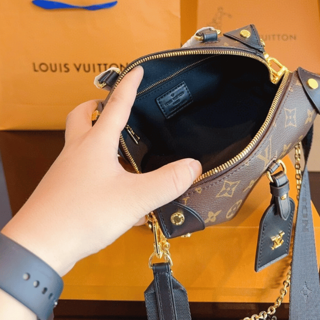 Louis Vuitton Soft Trunk Mini Black Monogram Crossbody Bag