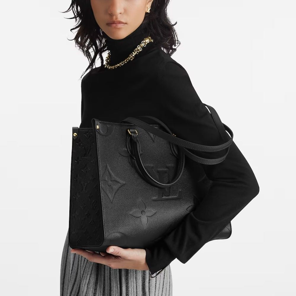 Louis Vuitton Onthego MM Black 35Cm M45595