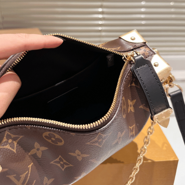 Louis Vuitton Slim Trunk Monogram Chain Bag