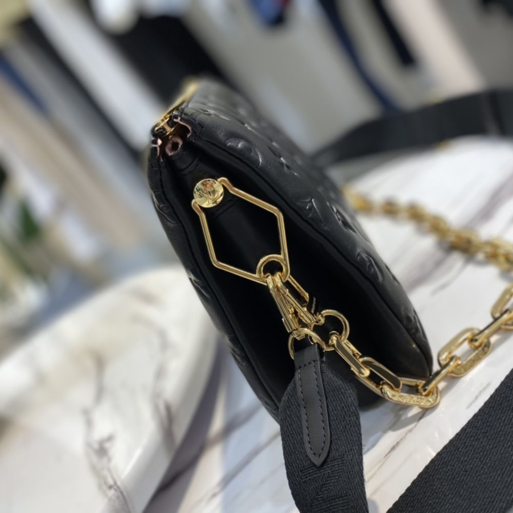 [Premium Quality] – Louis Vuitton Coussin PM Black 10.2 Inches M21260