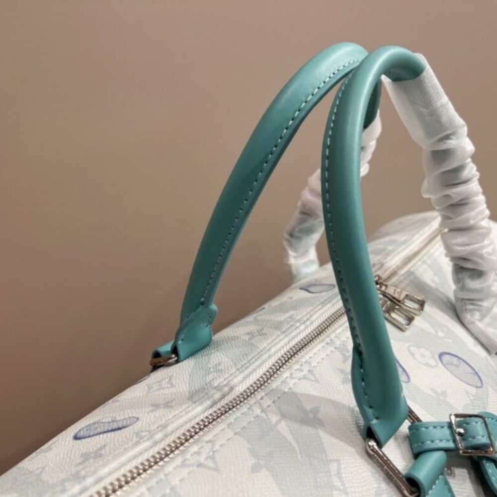 Louis Vuitton Keepall Bandouliere 50 Crystal Blue 19.7 Inches M22570