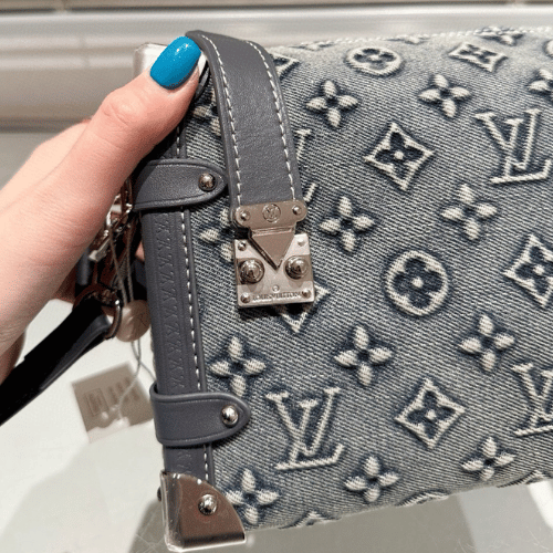Louis Vuitton Side Trunk Guixiaoling Denim 9.5 Inches