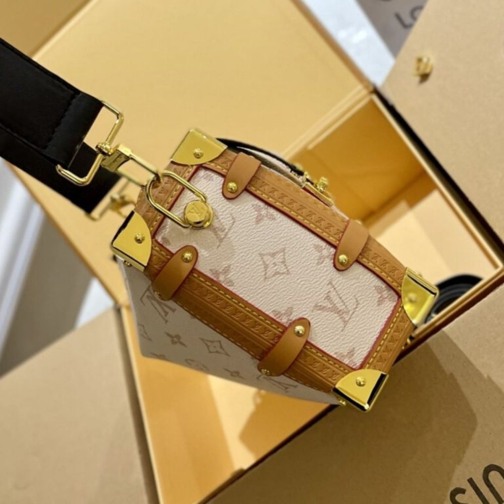 Louis Vuitton Side Trunk MM Monogram Dune 9.3 Inches M46907
