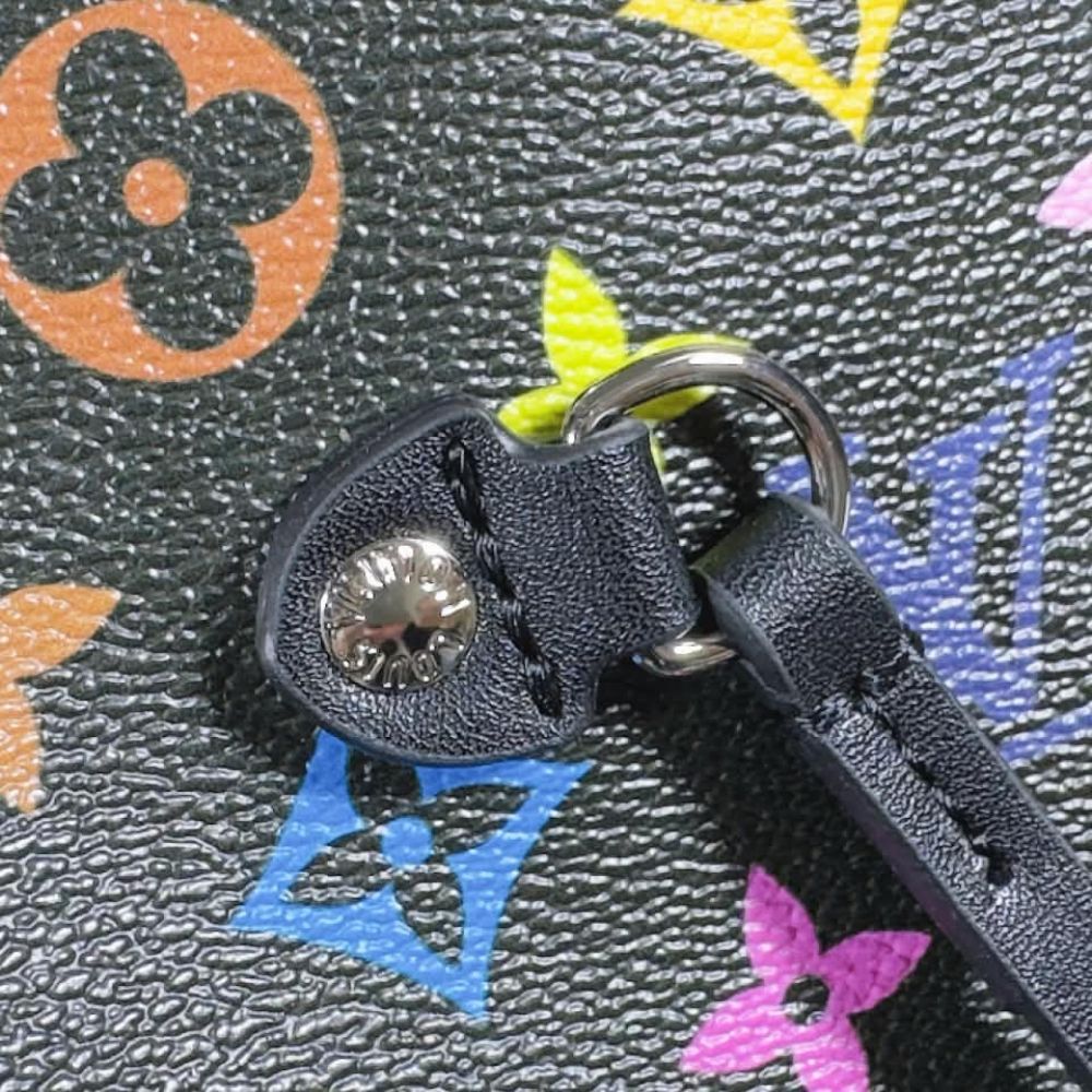 Louis Vuitton Neverfull MM Monogram Multicolore Black 12.2 Inches M40156