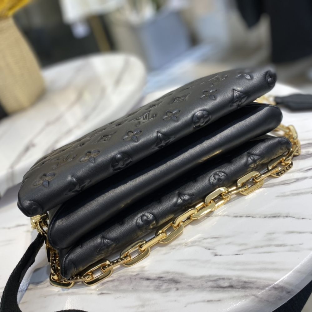 [Premium Quality] – Louis Vuitton Coussin PM Black 10.2 Inches M21260