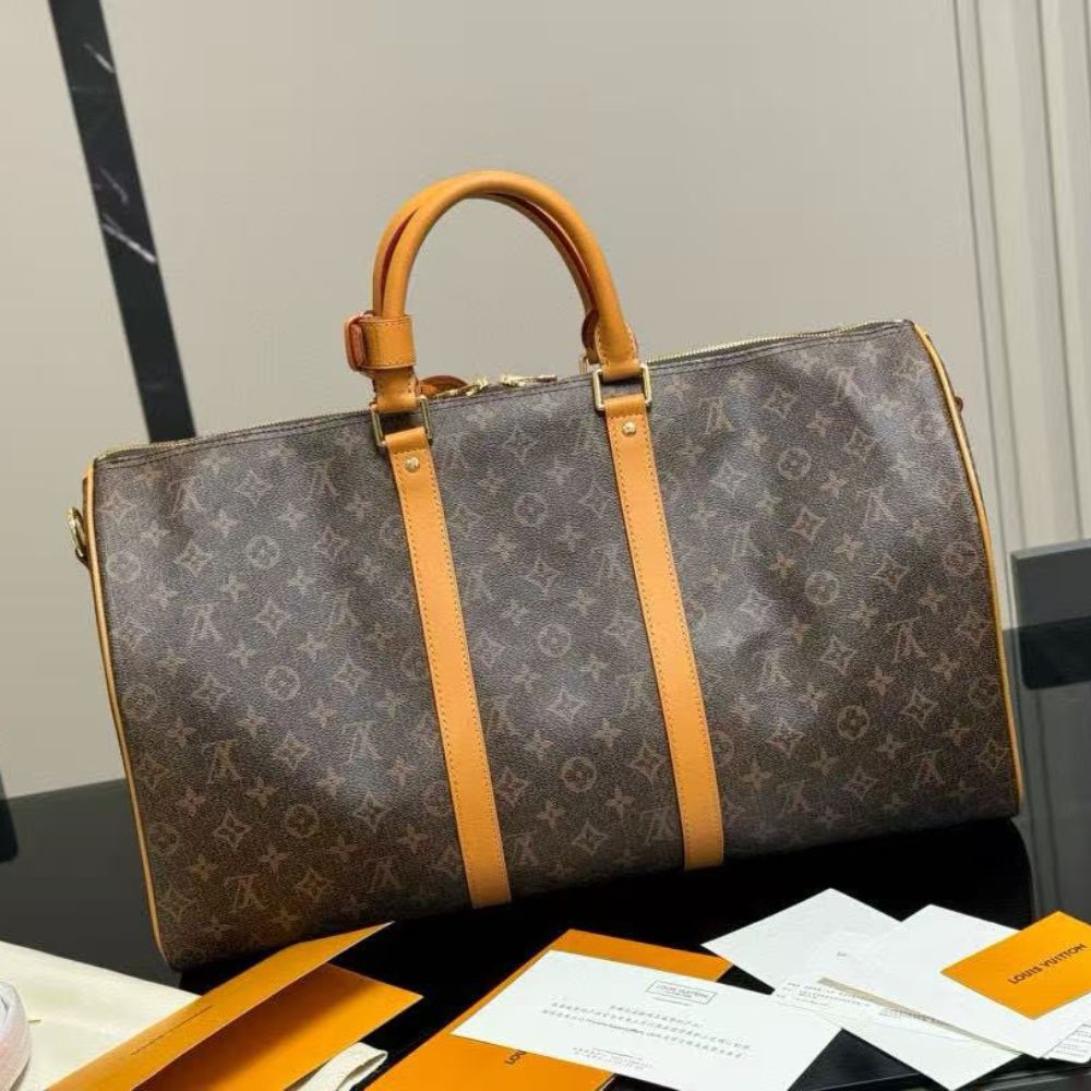 Louis Vuitton Keepall Bandoulière 50 Monogram 19.7 Inches M11541