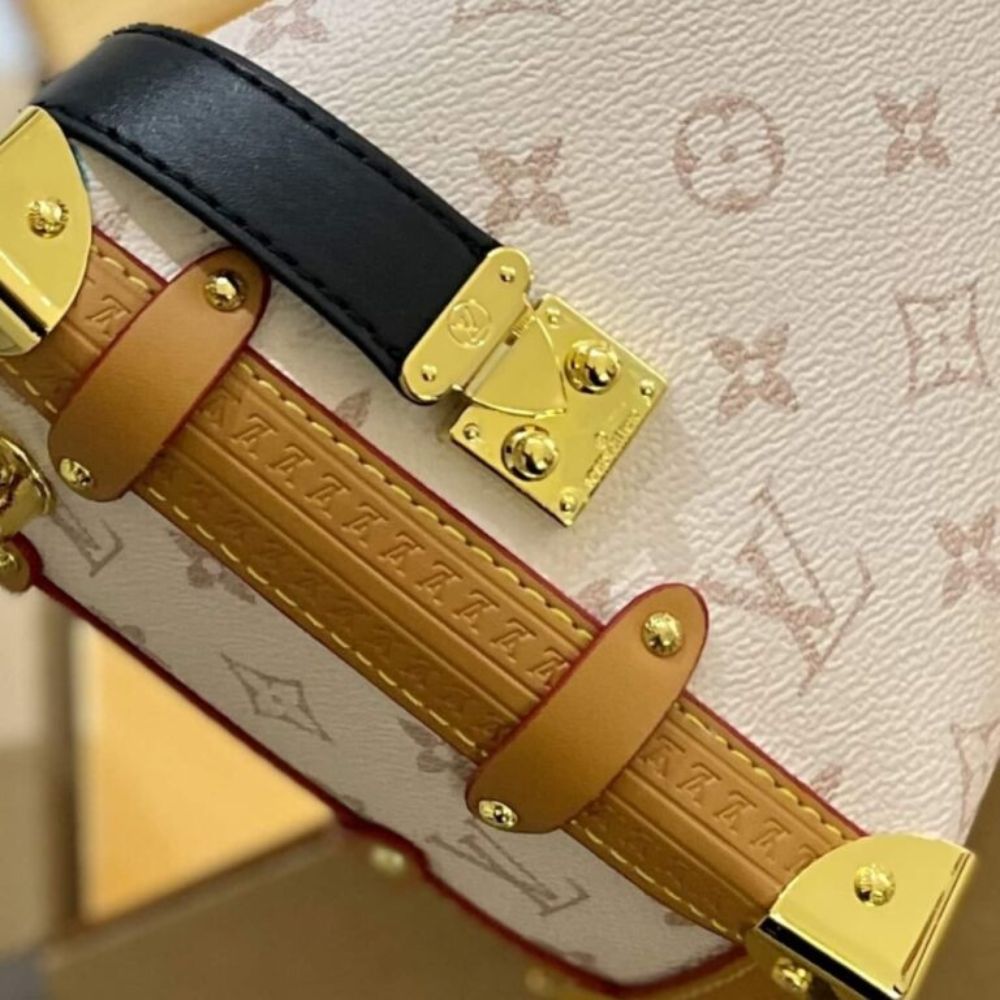 Louis Vuitton Side Trunk MM Monogram Dune 9.3 Inches M46907