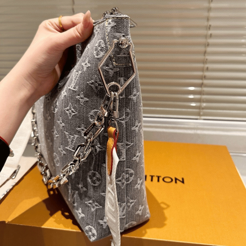 Louis Vuitton Coussin PM Denim Grey 11.8 Inches