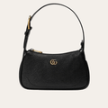 Gucci Aphrodite Small Shoulder Bag Black 9.4 Inches
