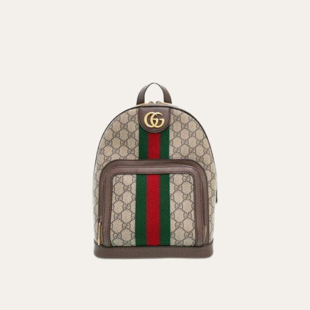 Gucci Ophidia Gg Backpack Beige 9 Inches 547965 9U8BT 8994
