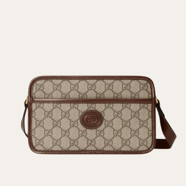 Gucci Ophidia Small Camera Bag Beige 8.6 Inches